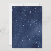 Äußere Space Baby Dusche Bingo Game Card Einladung (Rückseite)