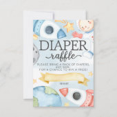 Äußere Steckkarte für das Windelwaschgerät Einladung (Vorderseite)