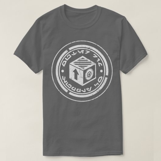 Äußere Vorratshaltungsanlage T-Shirt (Design vorne)