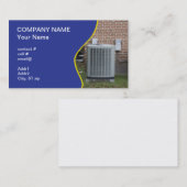 äußere Wärmepumpe Visitenkarte (Vorne/Hinten)