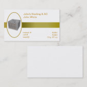 äußere Wärmepumpe Visitenkarte (Vorne/Hinten)