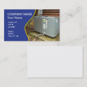 äußere Wärmepumpe Visitenkarte (Vorne/Hinten)