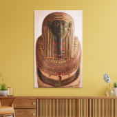 Äußerer Deckel des Sarkophags von Psametik I (664- Leinwanddruck (Insitu (Wohnzimmer))