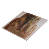 Äußerer Deckel des Sarkophags von Psametik I Fliese (Seite)