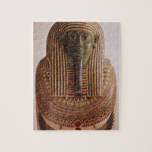 Äußerer Deckel des Sarkophags von Psametik I Puzzle (Vertikal)