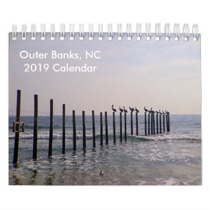 Äußerer Kalender der Bank-2019