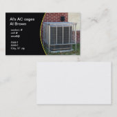 äußerer Wärmepumpe-Sicherheitskäfig Visitenkarte (Vorne/Hinten)