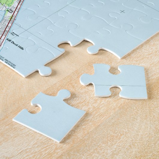 Äußeres Bank-NordNorth Carolina Map (1985) Puzzle (Seite)