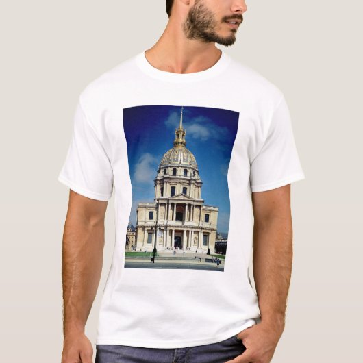 Äußeres der Kirche, angefangen 1676 (Foto) T-Shirt (Vorderseite)