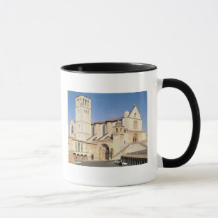 Äußeres der oberen und untereren Kirche, 1228-53 Tasse