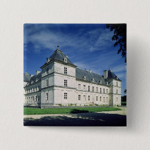 Äußeres des Chateaus, errichtetes c.1546 Button