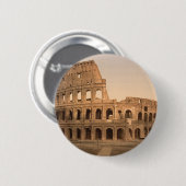 Äußeres des Colosseum, Rom, Italien Button (Vorne & Hinten)