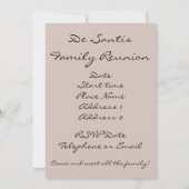 Äußeres des Colosseum, Rom, Italien Einladung (Rückseite)