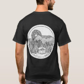 Äußeres intensives Camping T-Shirt (Rückseite)