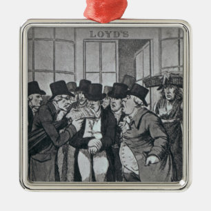 Äußeres Lloyds von London Ornament Aus Metall