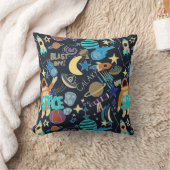 Äußeres Raumdoodmuster Kissen (Decke)