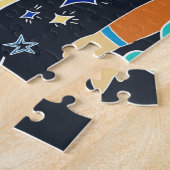 Äußeres Raumdoodmuster Puzzle (Seite)