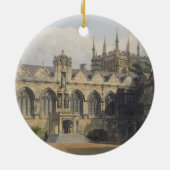 Äußeres von Erker-Uni, Illustration von ' Keramik Ornament (Hinten)