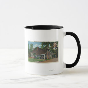 Äußeres von George Washingtons Hauptquartier Tasse