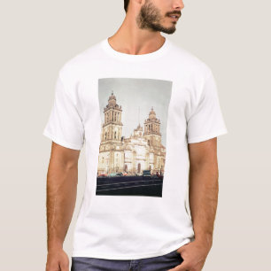 Äußeres von Mexiko- Citykathedrale T-Shirt