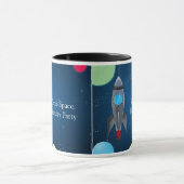 Äußeres Weltraumrakete-Schiff Tasse (Zentrum)