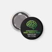 Außergewöhnlich einzigartig & vereinte Zerebralpar Magnet (Vorderseite/Rückseite)