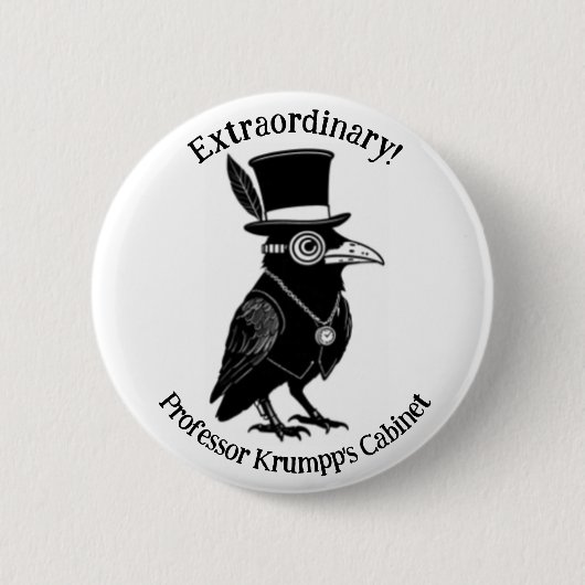 Außergewöhnlich! großer Knopf Button (Vorderseite)