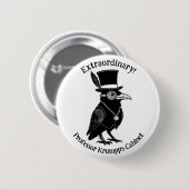 Außergewöhnlich! großer Knopf Button (Vorne & Hinten)