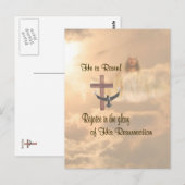 Außergewöhnlich ist er die Risen Postkarte (Vorne/Hinten)