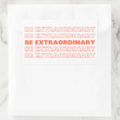 außergewöhnlich rechteckiger aufkleber (Tasche)