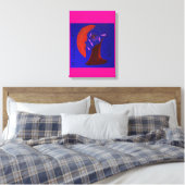 Außergewöhnlich schönes Geschöpf Leinwanddruck (Insitu (Schlafzimmer))