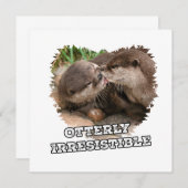 Außergewöhnlich unwiderstehlicher Charme Einladung (Vorne/Hinten)