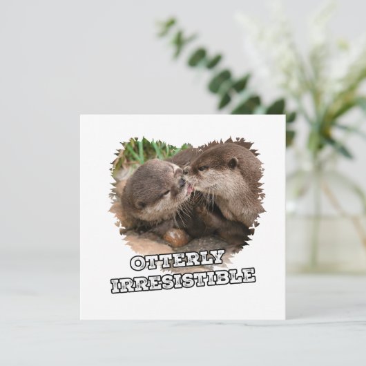 Außergewöhnlich unwiderstehlicher Charme Einladung (Stehend Vorderseite)