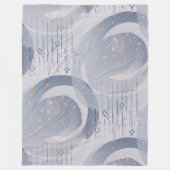 Außergewöhnliche Abstrakte Deko-Muster 1 Fleecedecke (Vorderseite)