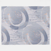 Außergewöhnliche Abstrakte Deko-Muster 1 Fleecedecke (Vorderseite (Horizontal))
