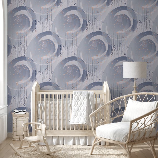 Außergewöhnliche Abstrakte Deko-Muster 1 Tapete (Kinder)