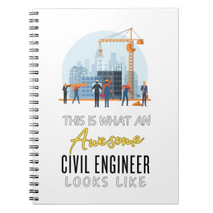 Außergewöhnliche Anerkennung für Bauingenieure Notizblock