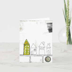 außergewöhnliche Anmerkungs-Karte Karte