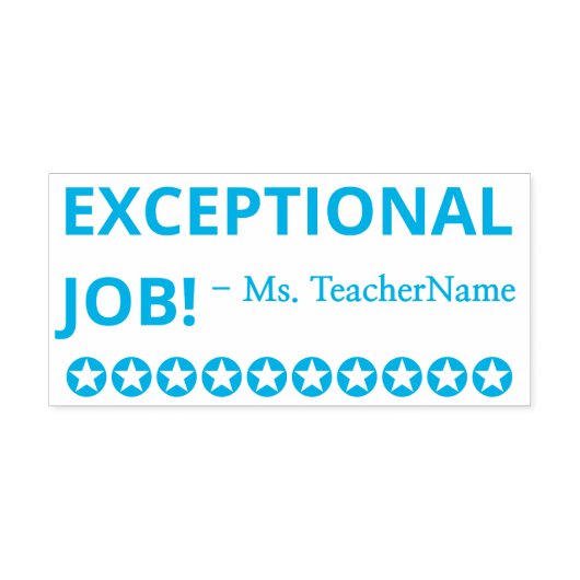 "AUSSERGEWÖHNLICHE ARBEITSPLÄTZE!" + Name des Inst Permastempel (Design)