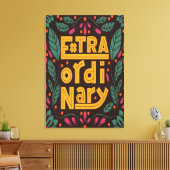 Außergewöhnliche Art Leinwanddruck (Insitu (Wohnzimmer))