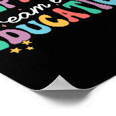 Außergewöhnliche Bildung Dream Team Sped Ese Teach Poster (Ecke)