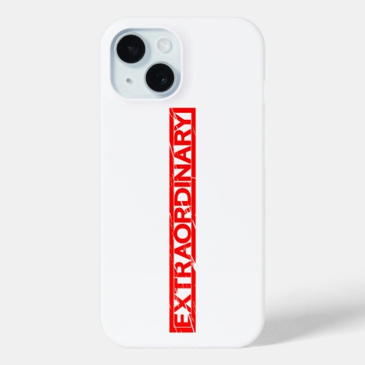 Außergewöhnliche Briefmarke Case-Mate iPhone Hülle (Rückseite)