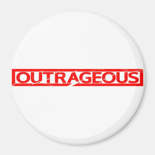 Außergewöhnliche Briefmarke Magnet (Vorne)