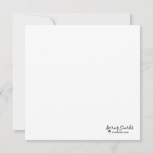 Außergewöhnliche Dreams Flat Grußkarte (Rückseite)