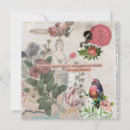 Außergewöhnliche Dreams Flat Grußkarte