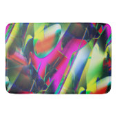 Außergewöhnliche Farbstoffe in abstrakten und schm Badematte (Vorderseite)