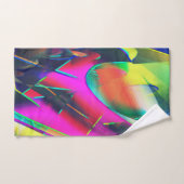 Außergewöhnliche Farbstoffe in abstrakten und schm Badhandtuch Set (Handtuch)