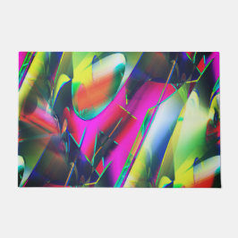 Außergewöhnliche Farbstoffe in abstrakten und schm Fußmatte