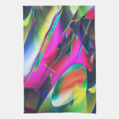 Außergewöhnliche Farbstoffe in abstrakten und schm Geschirrtuch (Vertikal)