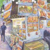 Außergewöhnliche künstlerische Arbeit Aufkleber (Vorderseite)